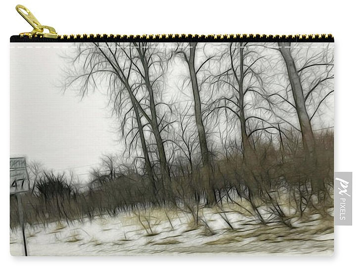 January Roadside - Carry-All Pouch