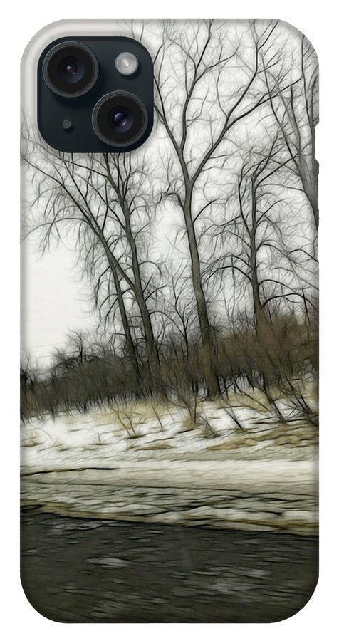 January Roadside - Phone Case