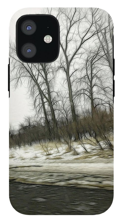 January Roadside - Phone Case