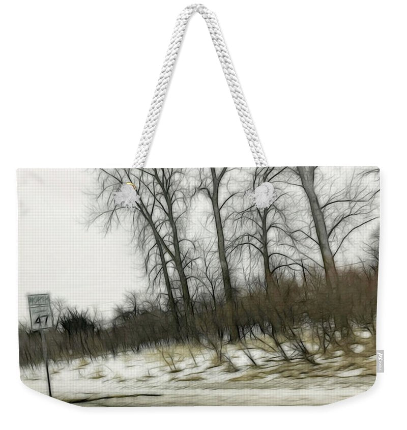 January Roadside - Weekender Tote Bag