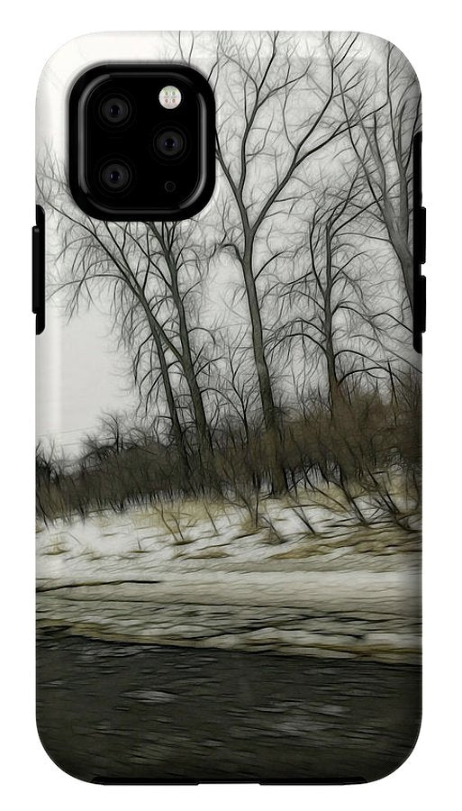 January Roadside - Phone Case