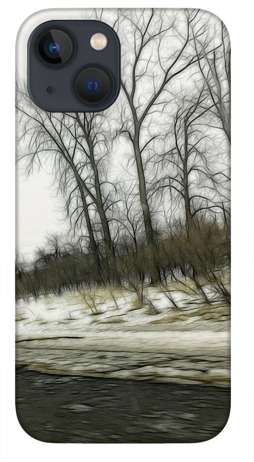 January Roadside - Phone Case