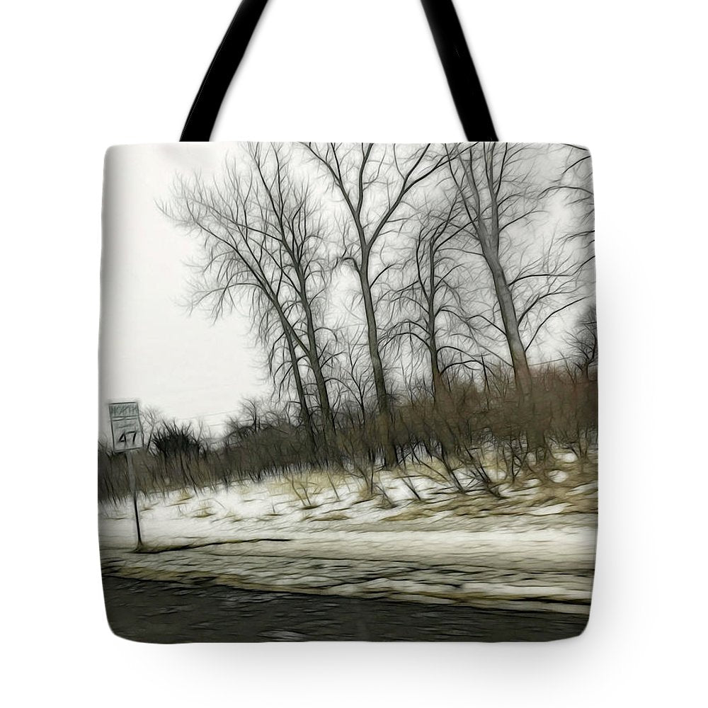 January Roadside - Tote Bag