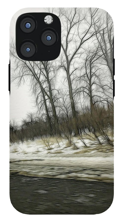 January Roadside - Phone Case