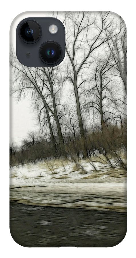 January Roadside - Phone Case