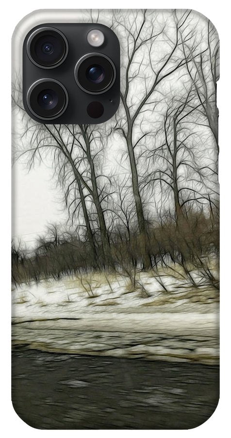 January Roadside - Phone Case