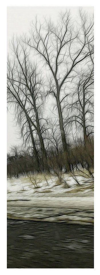 January Roadside - Yoga Mat