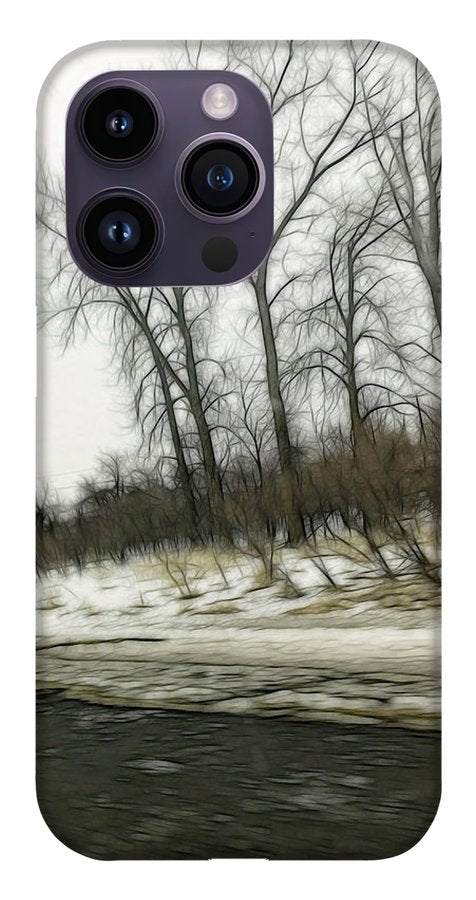January Roadside - Phone Case