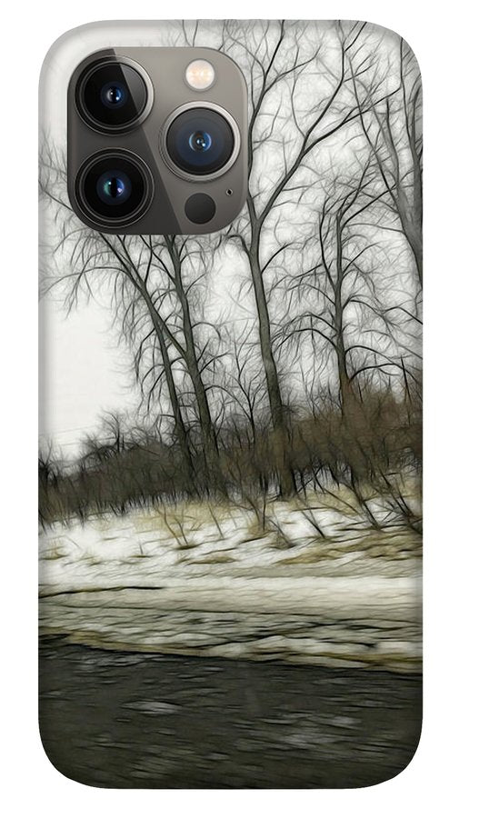 January Roadside - Phone Case