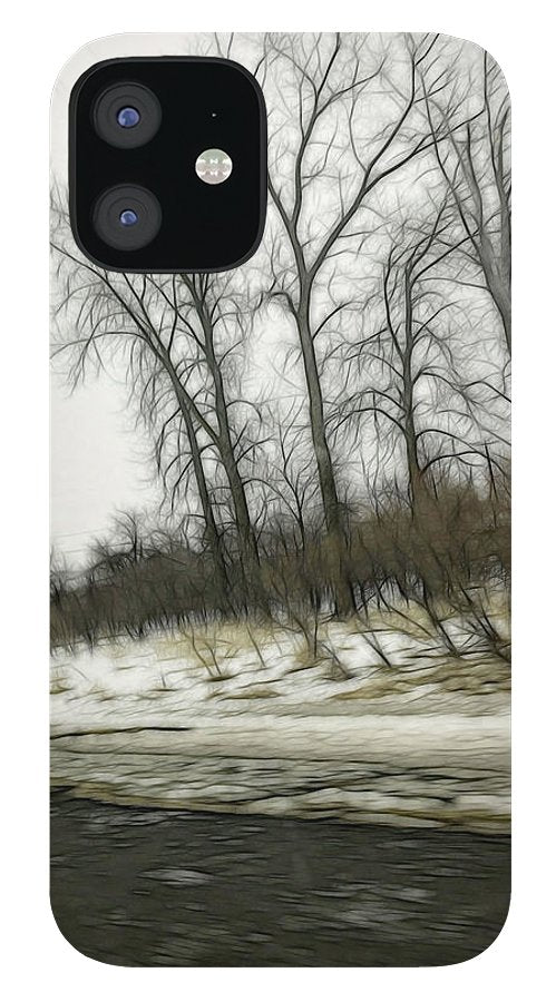 January Roadside - Phone Case