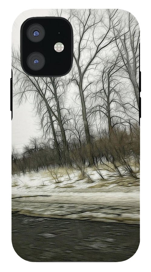 January Roadside - Phone Case