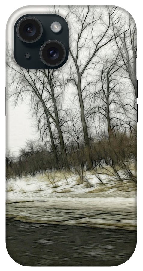 January Roadside - Phone Case