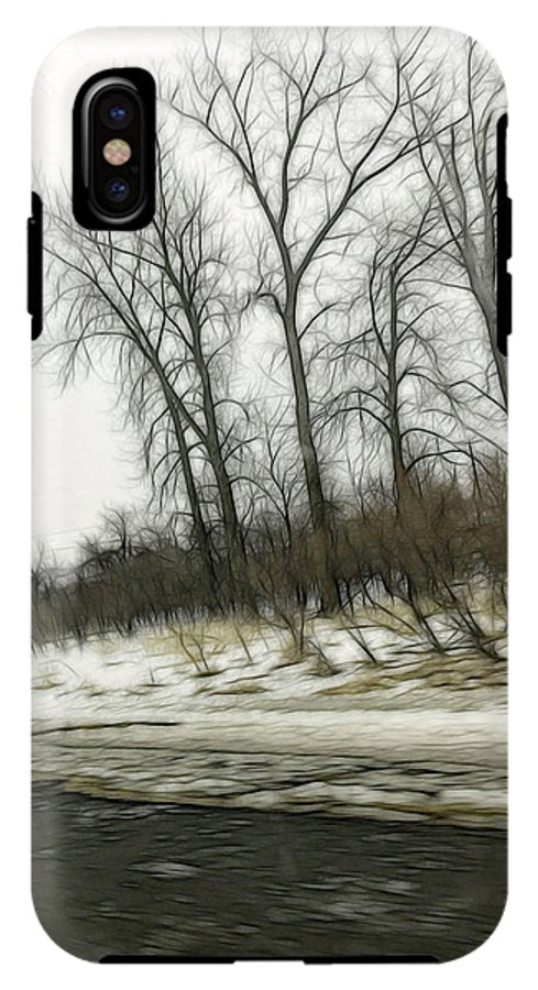 January Roadside - Phone Case