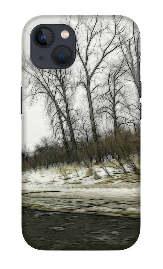 January Roadside - Phone Case