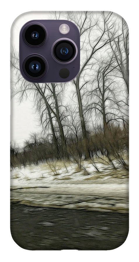 January Roadside - Phone Case