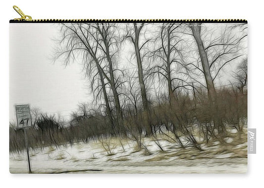 January Roadside  - Carry-All Pouch