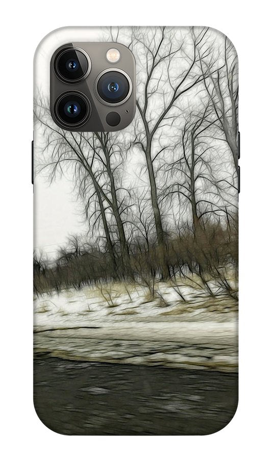 January Roadside - Phone Case