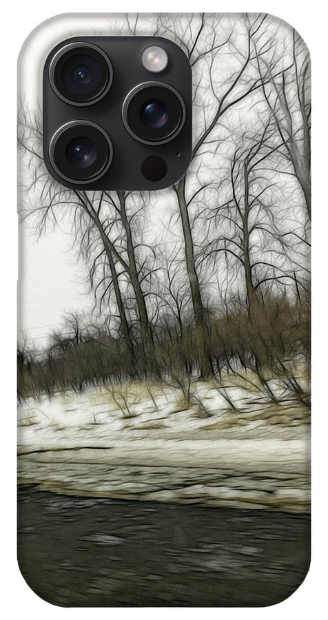 January Roadside - Phone Case