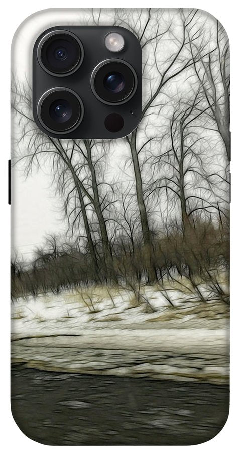 January Roadside - Phone Case