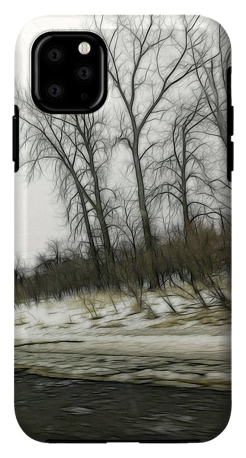January Roadside - Phone Case