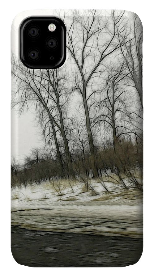 January Roadside - Phone Case