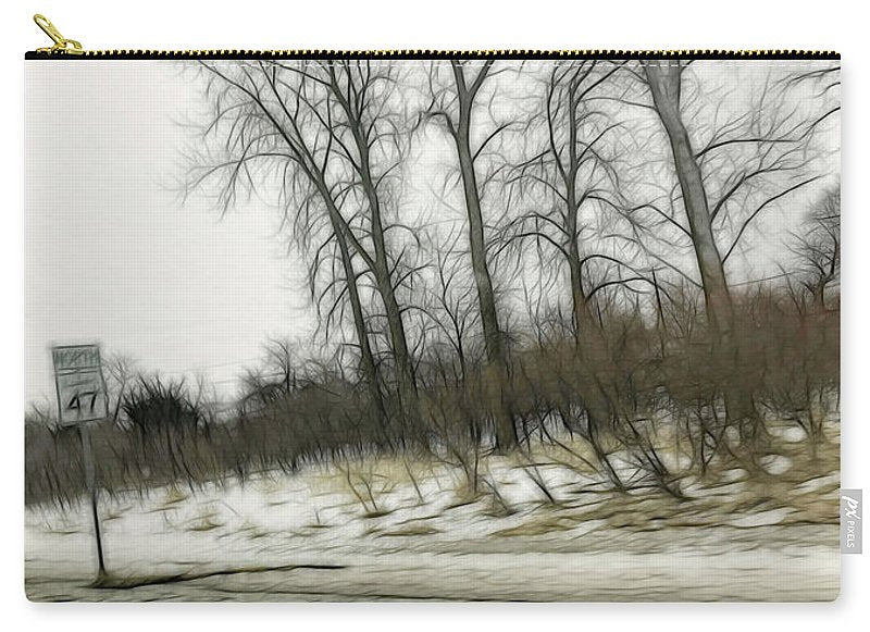 January Roadside - Carry-All Pouch