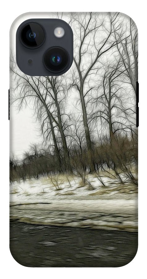 January Roadside - Phone Case