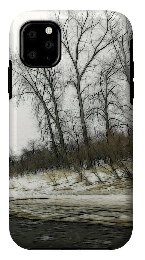 January Roadside - Phone Case