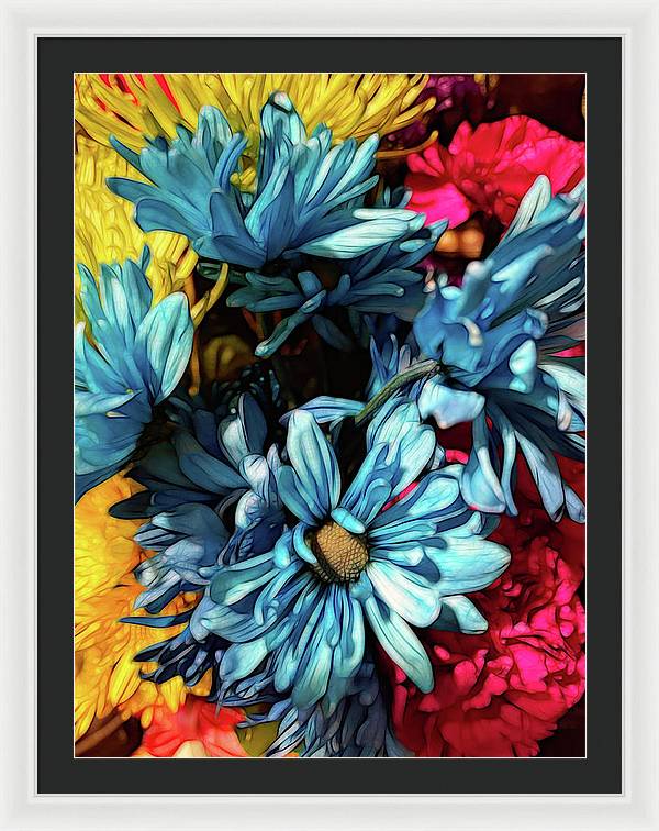 June Flowers 1 - Framed Print