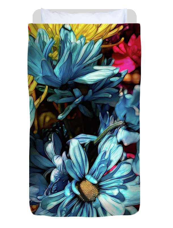 June Flowers 1 - Duvet Cover