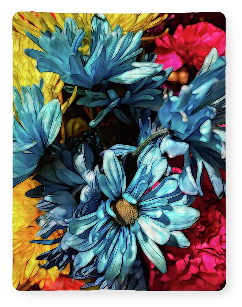 June Flowers 1 - Blanket