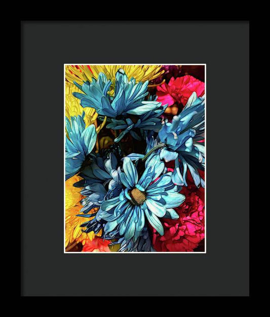June Flowers 1 - Framed Print