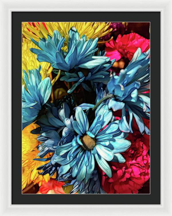 June Flowers 1 - Framed Print