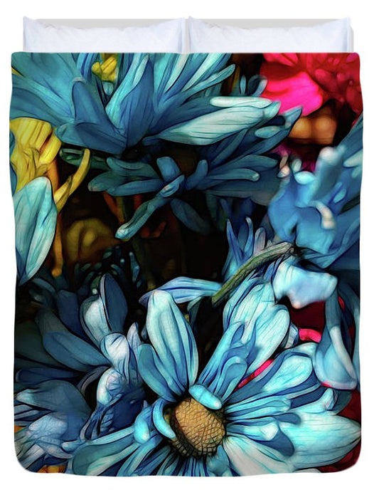 June Flowers 1 - Duvet Cover