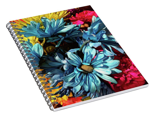 June Flowers 1 - Spiral Notebook