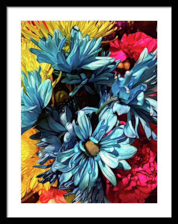June Flowers 1 - Framed Print