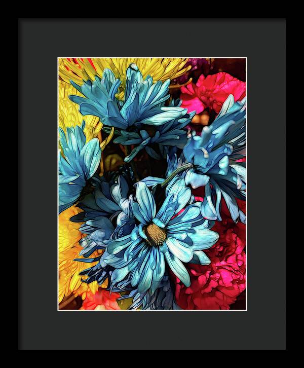 June Flowers 1 - Framed Print