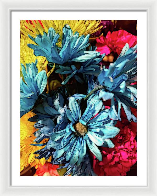 June Flowers 1 - Framed Print