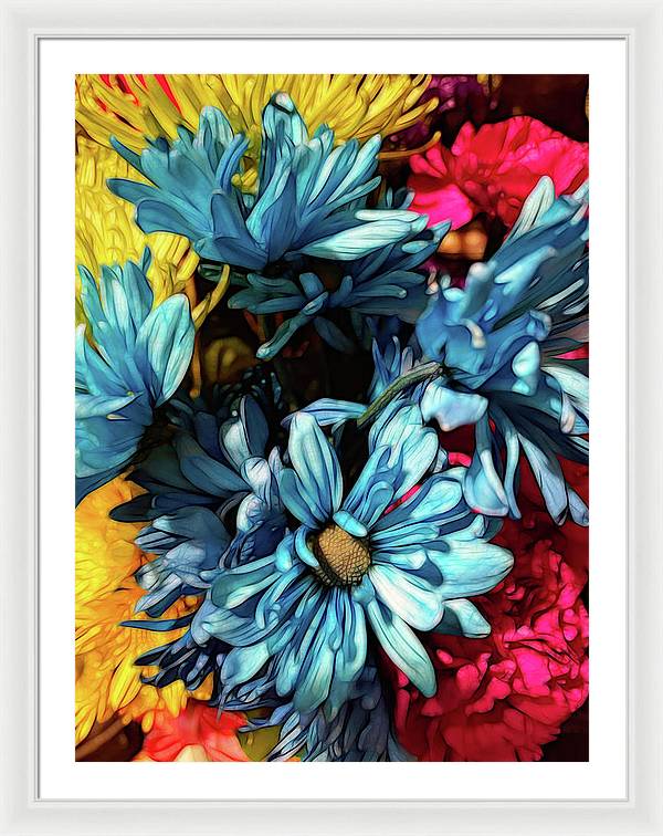 June Flowers 1 - Framed Print