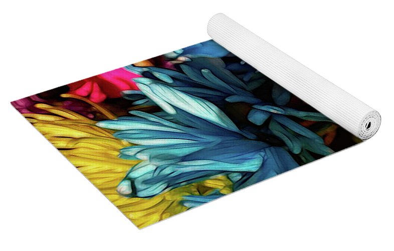 June Flowers 1 - Yoga Mat