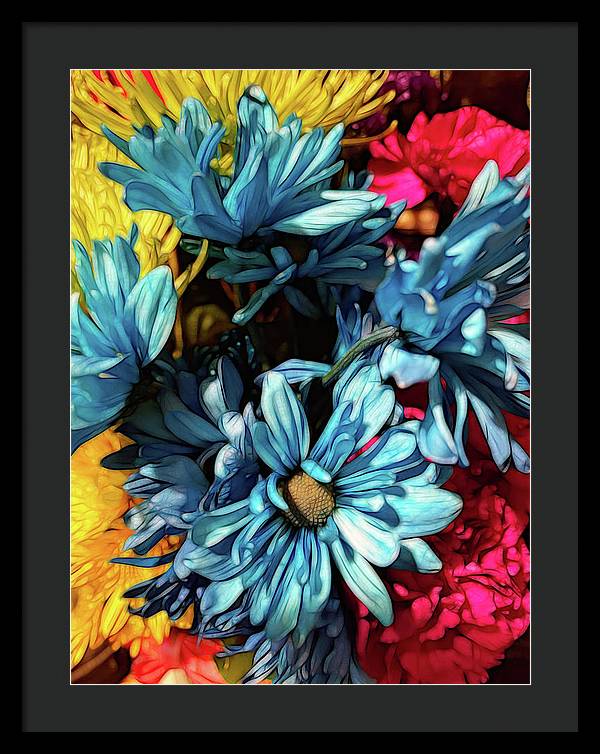 June Flowers 1 - Framed Print