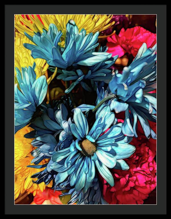June Flowers 1 - Framed Print