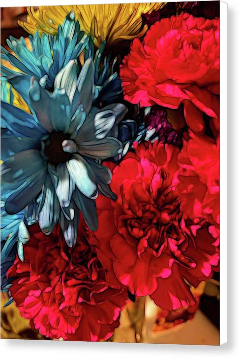 June Flowers 2 - Canvas Print