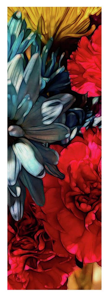 June Flowers 2 - Yoga Mat