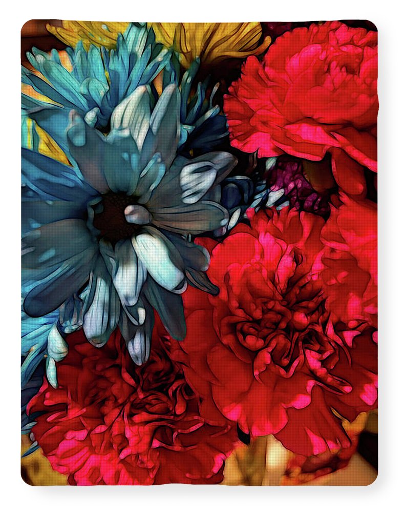 June Flowers 2 - Blanket