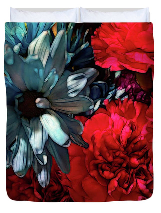 June Flowers 2 - Duvet Cover