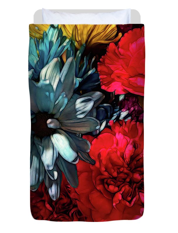 June Flowers 2 - Duvet Cover