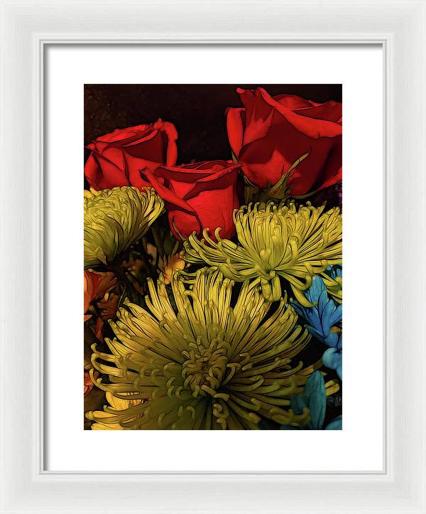 June Flowers 3 - Framed Print