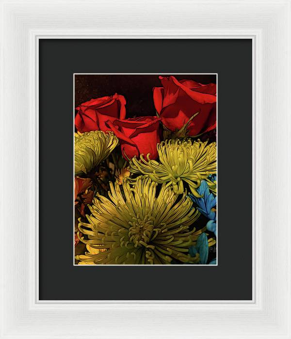 June Flowers 3 - Framed Print