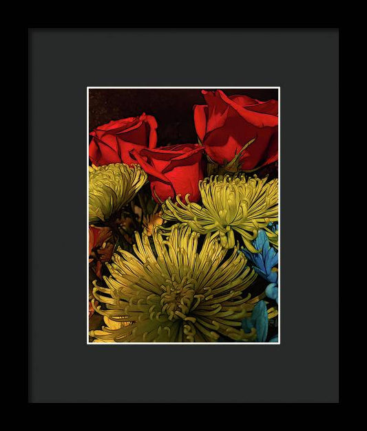 June Flowers 3 - Framed Print